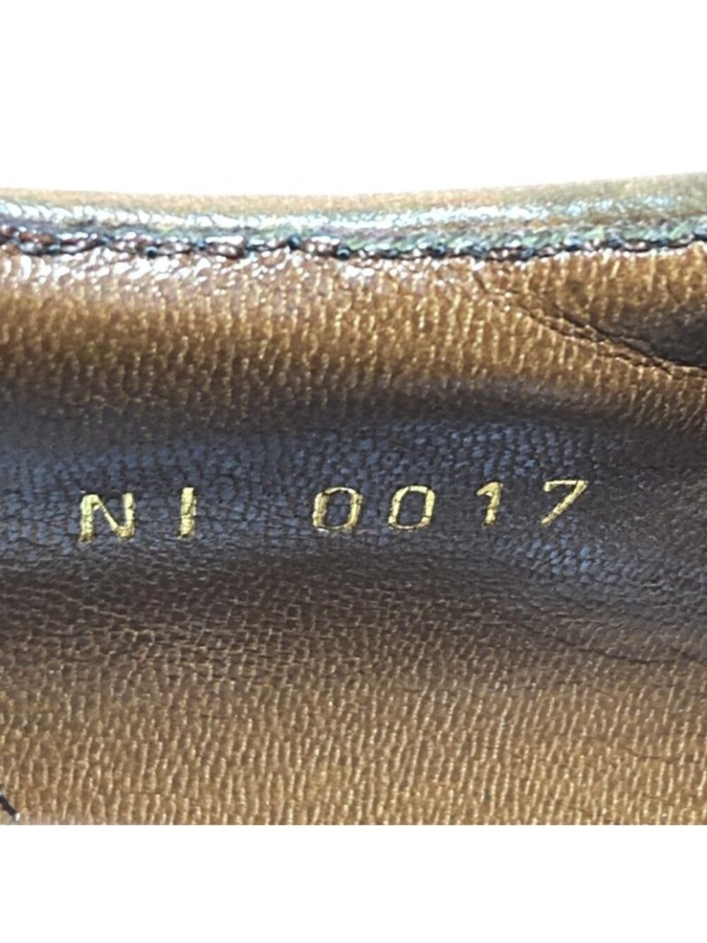 Louis Vuitton Leather Canvas Business Shoes Brown Ecru - Picture 8 of 13